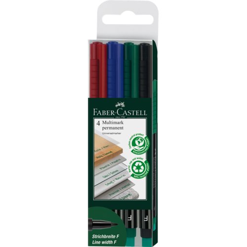 Marker MULTIMARK, wasserfest, FABER-CASTELL