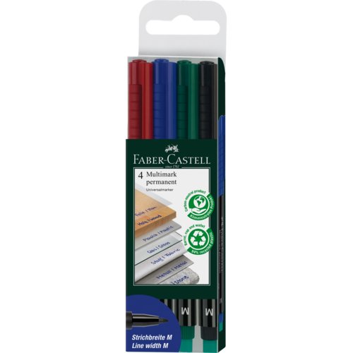 Marker MULTIMARK, wasserfest, FABER-CASTELL