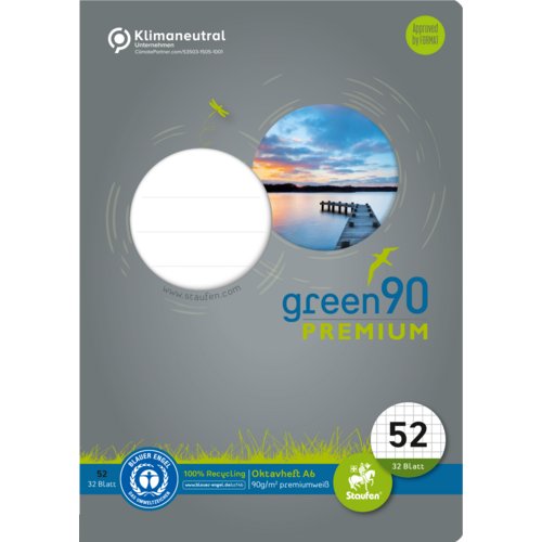 Oktavheft A6, Staufen® green