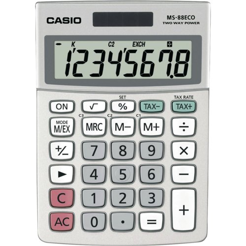 Tischrechner MS-88 ECO, CASIO®