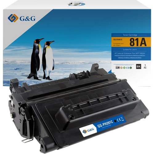 Toner kompatibel zu HP 81A, G&G