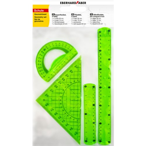 Geometrieset flexibel, 4-teilig