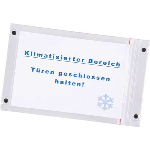 Magnettasche mit Druckverschlussband, EICHNER