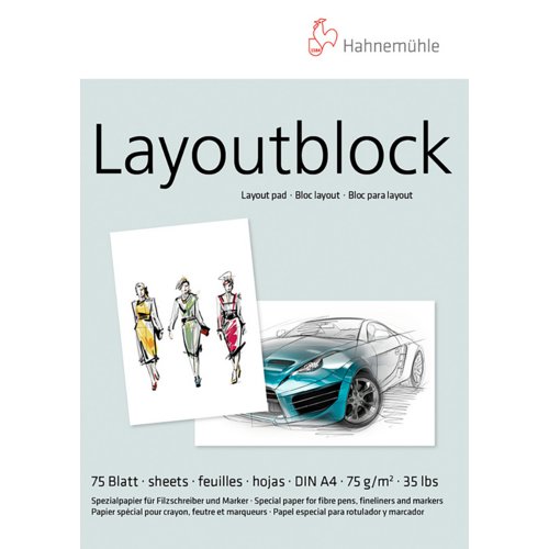 Layoutblock, Hahnemühle