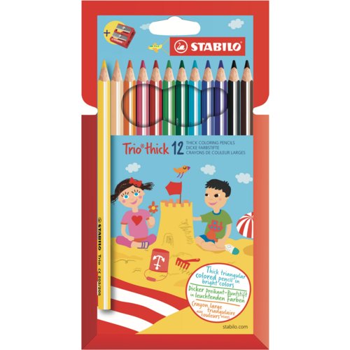 Farbstift Set TRIO® dick