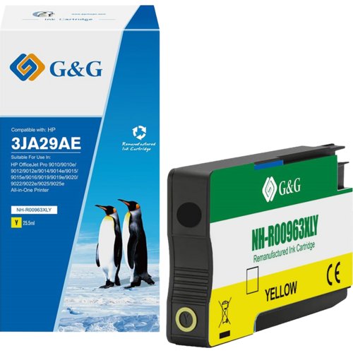 Inkjetpatrone kompatibel zu HP 936XL, G&G