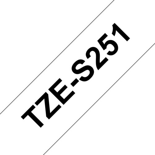 TZe-Schriftbandkassette für P-touch, laminiert, extra stark haftend, brother