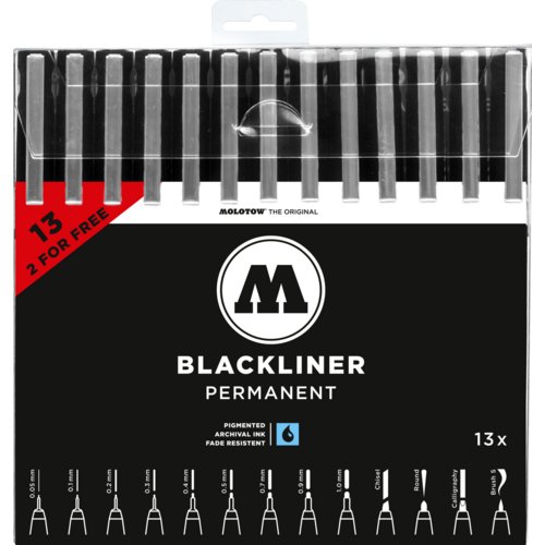 Acrylmarker BLACKLINER permanent, Molotow