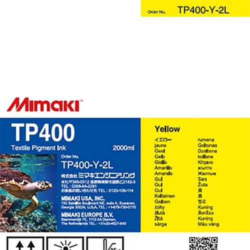Textilpigmenttinte TP400, Mimaki