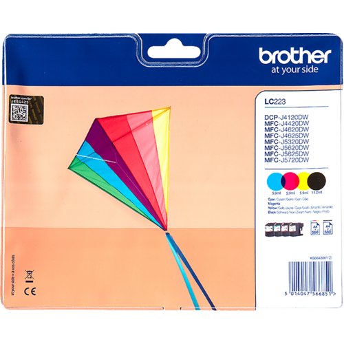 Inkjet-Patrone brother LC-223 Value-Pack