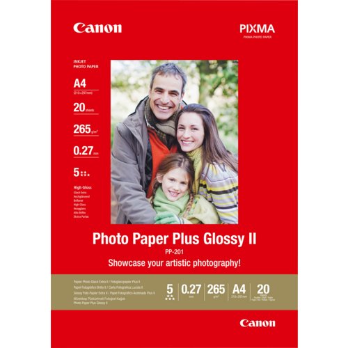 Fotopapier Plus InkJet glossy II, Canon