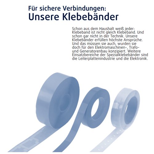 Trage- und Klebeband LA 402