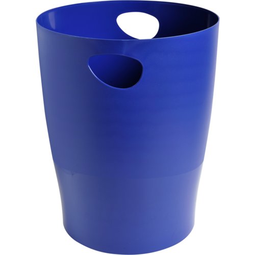 Papierkorb Bee Blue, 15 Liter, EXACOMPTA