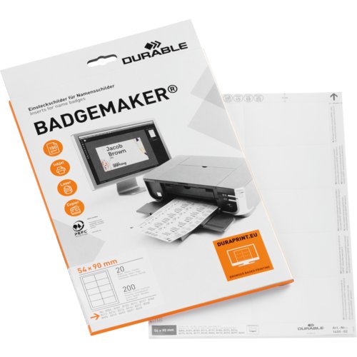 Einsteckschild BADGEMAKER®