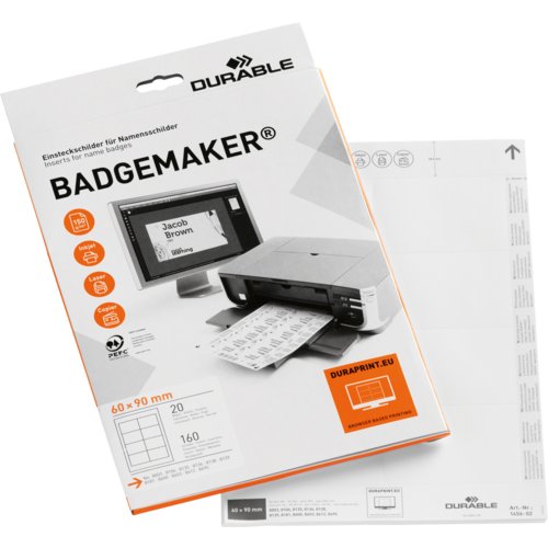 Einsteckschild BADGEMAKER®, DURABLE