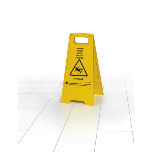 Warnschild Rutschgefahr "Achtung!"