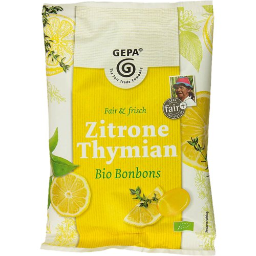 Bio Bonbon Zitrone Thymian, GEPA