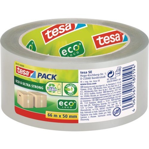 tesapack® Eco & Ultra Strong ecoLogo®