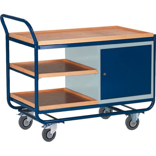 Montagewagen mit Stahlschrank, ROLLCART