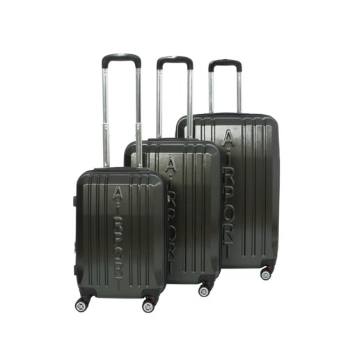 Airport Reisetrolley Koffer-Set 3 tlg. PC/ABS