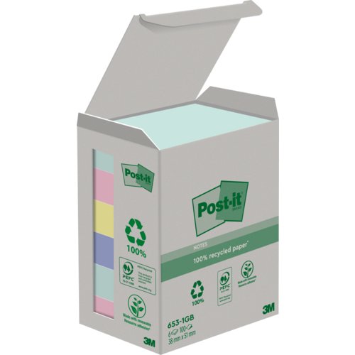Recycling Notes, pastell, Post-it® Notes Recycling
