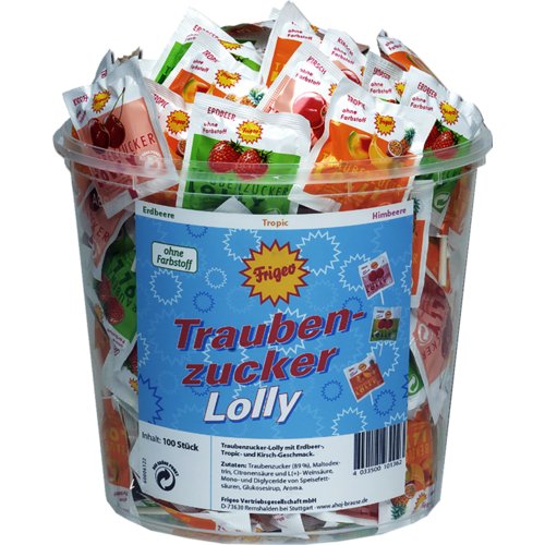 Traubenzucker Lolly, frigeo