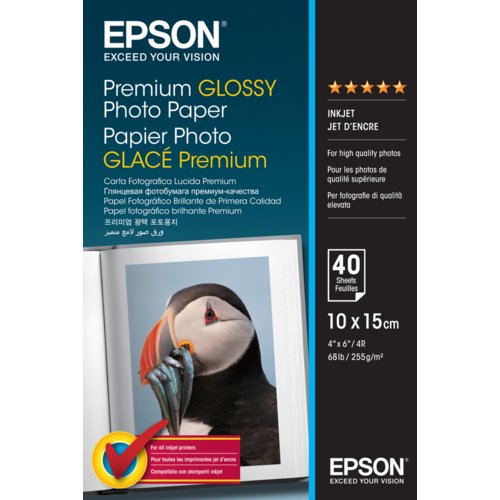 Inkjet-Fotopapier Premium Glossy, EPSON