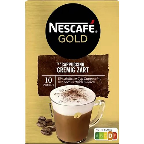 Instantkaffee Nescafé Gold Typ Cappucino, Cremig Zart