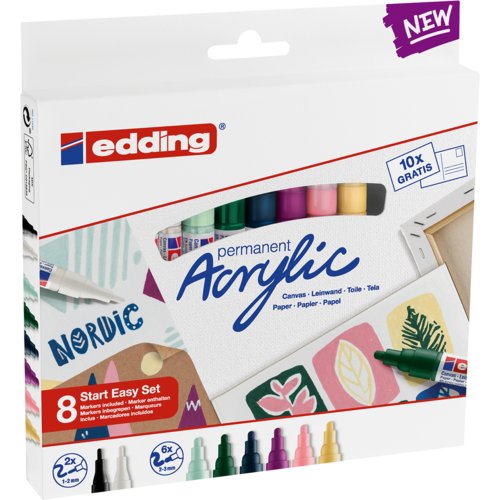 Acryl-Einstiegsset nordic, edding®