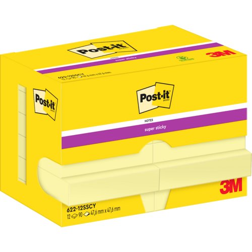 Super Sticky Notes, gelb