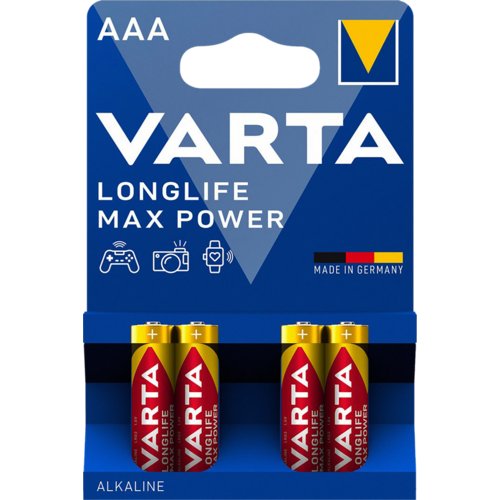 Batterie LONGLIFE MAX POWER Alkaline, VARTA