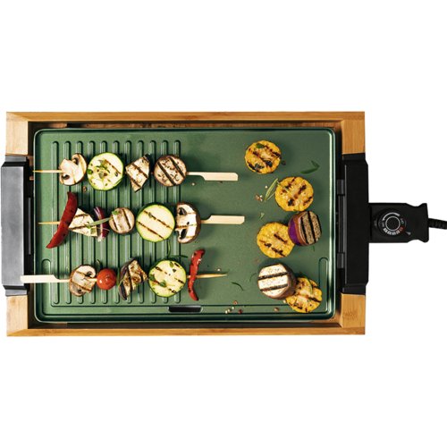 Tischgrill Bambus "CeraVegan"