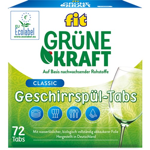 Geschirr-Reiniger Tabs Grüne Kraft Classic