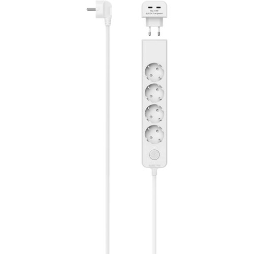 Steckdosenleiste 5-fach mit USB-C-Adapter, hama®