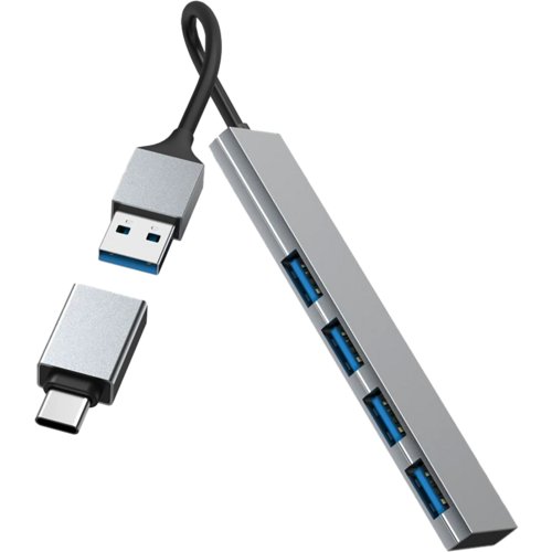 USB-Hub, 4 Ports, hama®