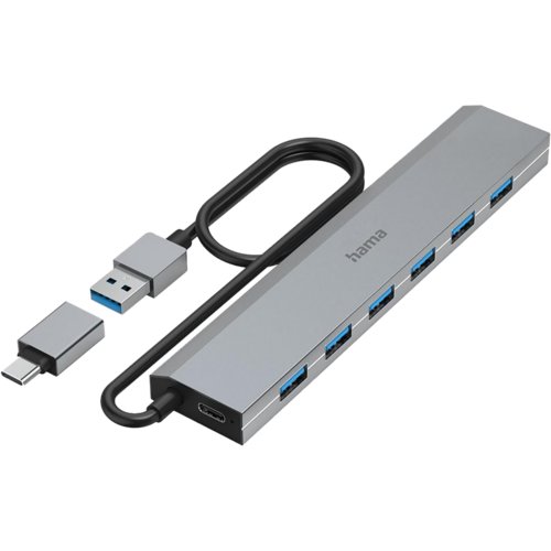 USB-Hub 3.2, 7 Ports, hama®
