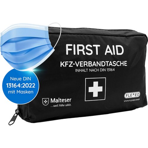 Verbandtasche für KFZ DIN 13164:2022
