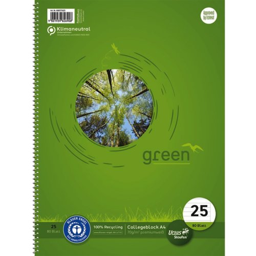 Collegeblock green, Staufen® green