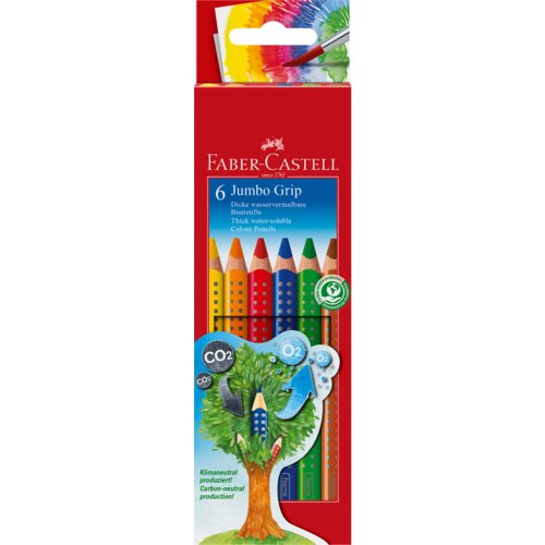 Farbstift Jumbo Grip, FABER-CASTELL