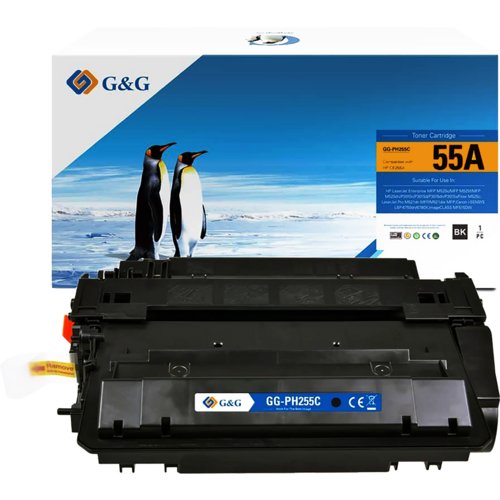 Toner kompatibel zu HP 55A/55X, Canon 724/724H, G&G