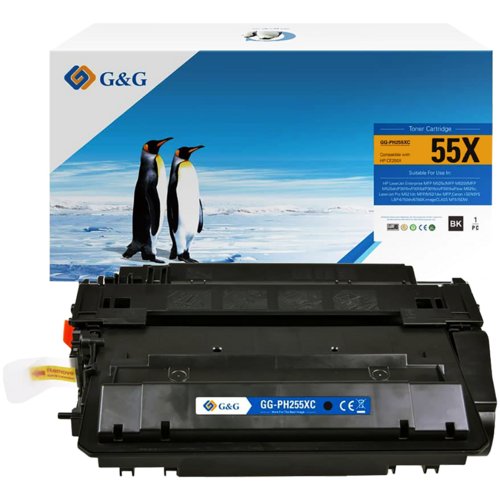 Toner kompatibel zu HP 55A/55X, Canon 724/724H, G&G