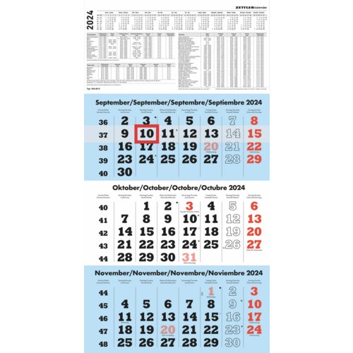 Dreimonatskalender 958