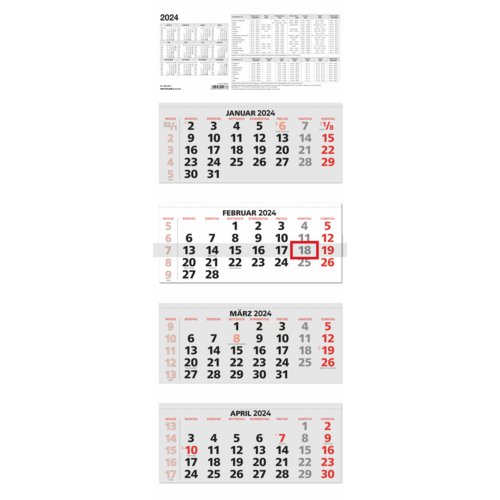 Viermonatskalender 964