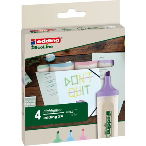 Textmarker 24 EcoLine, edding® EcoLine