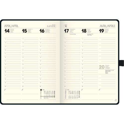 Buchkalender 796 Kompagnon, BRUNNEN