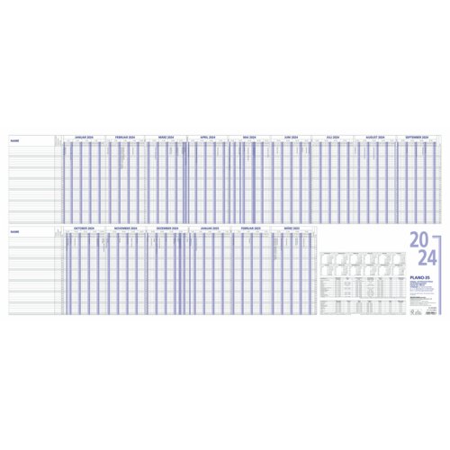 Urlaubsplaner 993 Plano 35
