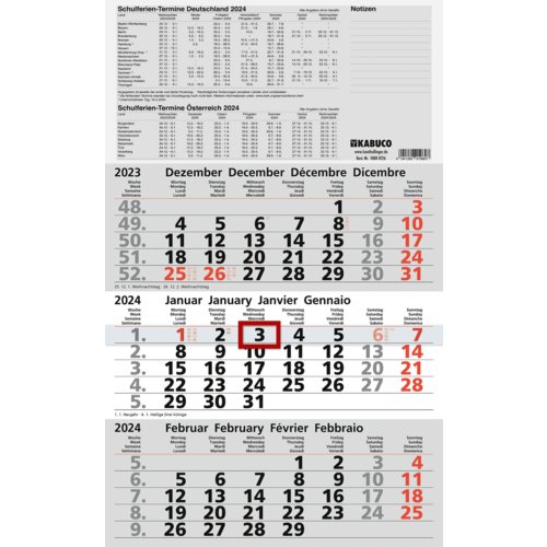 Dreimonatskalender