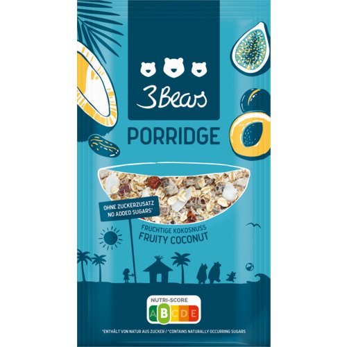 Porridge - Fruchtige Kokosnuss, 3Bears