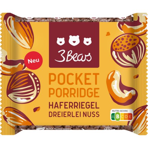 Pocket Porridge - Dreierlei Nuss