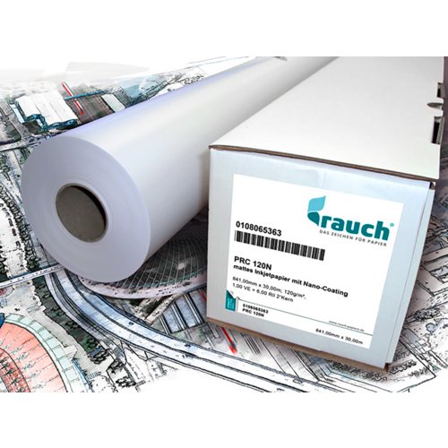 Inkjetpapier PRC 120N mit Nano-Coating, Rauch